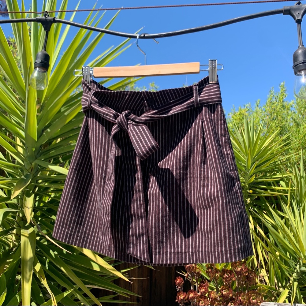 Urban Outfitters Stripe mini skirt